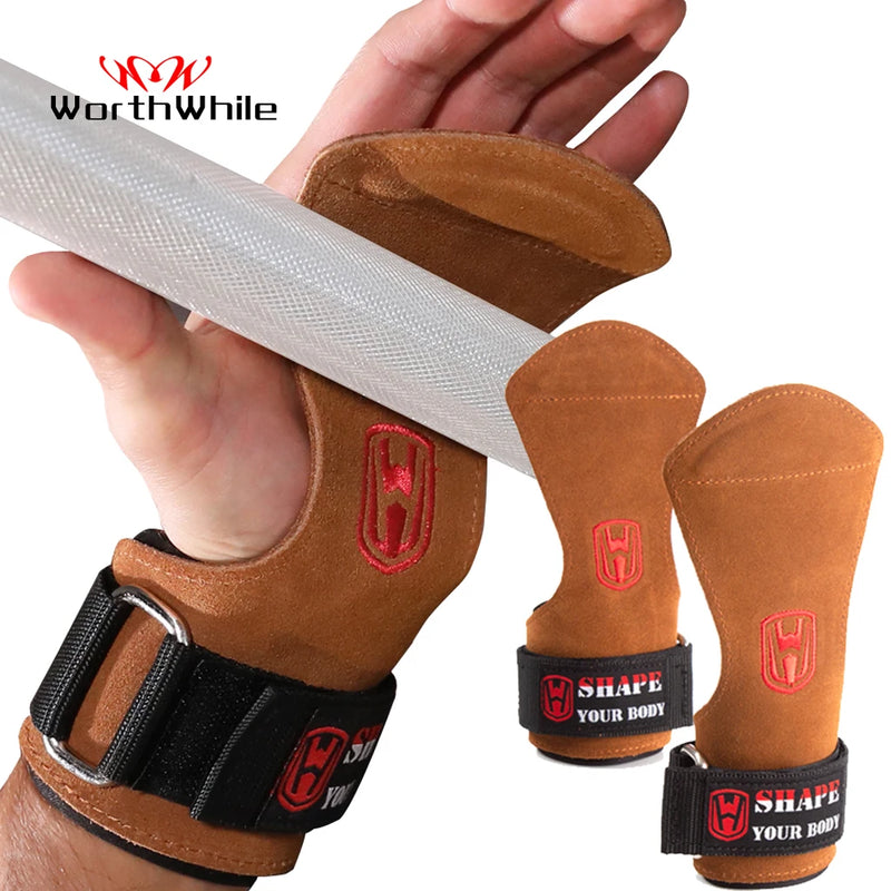 WorthWhile Horizontal Bar Gloves for Gym Sports Weight Lifting Training Crossfit Fitness Bodybuilding Workout Palm Protector